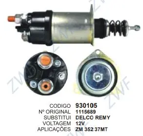 930105 AUT.37MT 12V  ZM 352