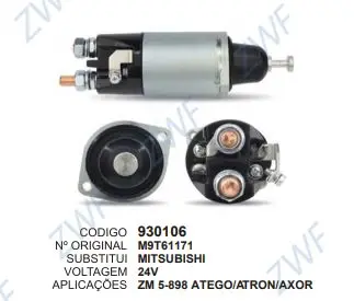 930106 AUT.ATEGO,ATRON,AXOR 24V  ZM 5-898