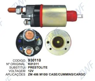 930110 AUT. PRESTOLITE M100 ZM 486
