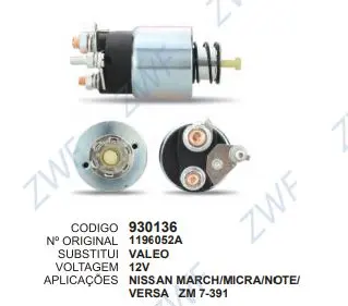 930136 AUT. NISSAN ZM 7-391