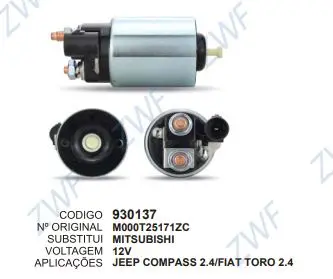 [930137] 930137 AUT. JEEP COMPASS, FIAT TORO ZM 1-991