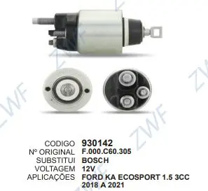 930142 AUT. FORD KA ECOESPORT F000C60305 ZM 4-281