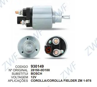 930149 AUT. COROLLA,FIELDER ZM 1-978