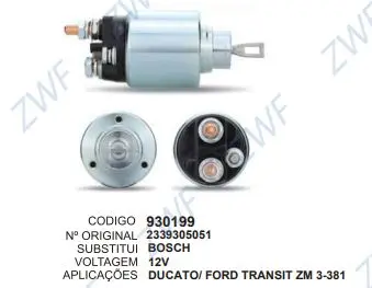 [930199] 930199 AUT. DUCATO, FORD TRANSIT ZM 3-381