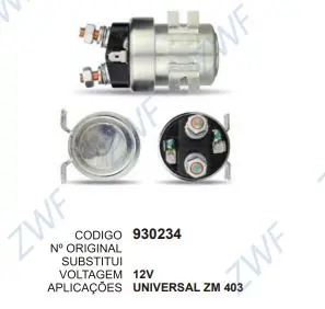 [930234] 930234 AUT. UNIVERSAL 12V ZM 403