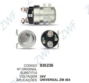 930236 AUT. UNIVERSAL 12V ZM 404