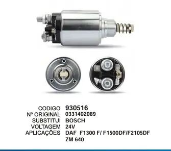 930516 AUT. DAF F1300, F1500DF 24V ZM 640