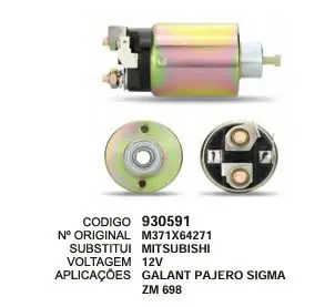 930591 AUT. MITSUBISHI GALANT, PAJERO, SIGMA ZM 698