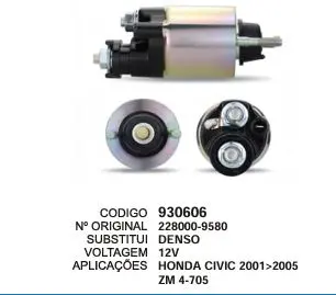 [930606] 930606 AUT. HONDA CIVIC 2001-2005 ZM 4-705