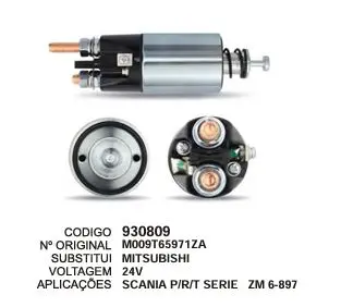 930809 AUT. SCANIA P / R / T SERIE MITSUBISHI ZM 6-897