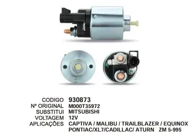 [930873] 930873 AUT. CAPTIVA,MALIBU,EQUINOX ZM 5-995
