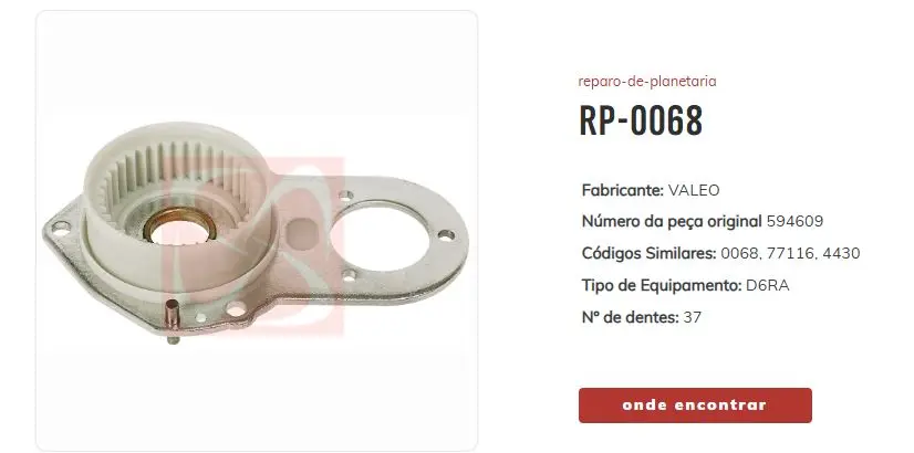 RP-0068  REPARO / PLANETARIA