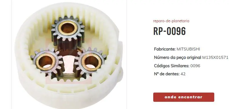 RP-0096 REPARO PLANETARIA