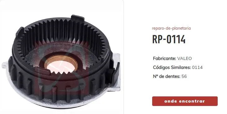 RP-0114 REPARO PLANETARIA