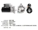801190 ARRANQUE TORO 2.0 DIESEL, RENEGADE DIESEL 12V 10D BOSCH