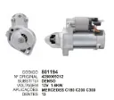 801194 MOTOR DE PARTIDA MERCEDES C180, C200, C300 DENSO 12V 13D DENSO