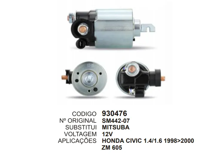 [930476] 930476 AUT. HONDA CIVICZM 605