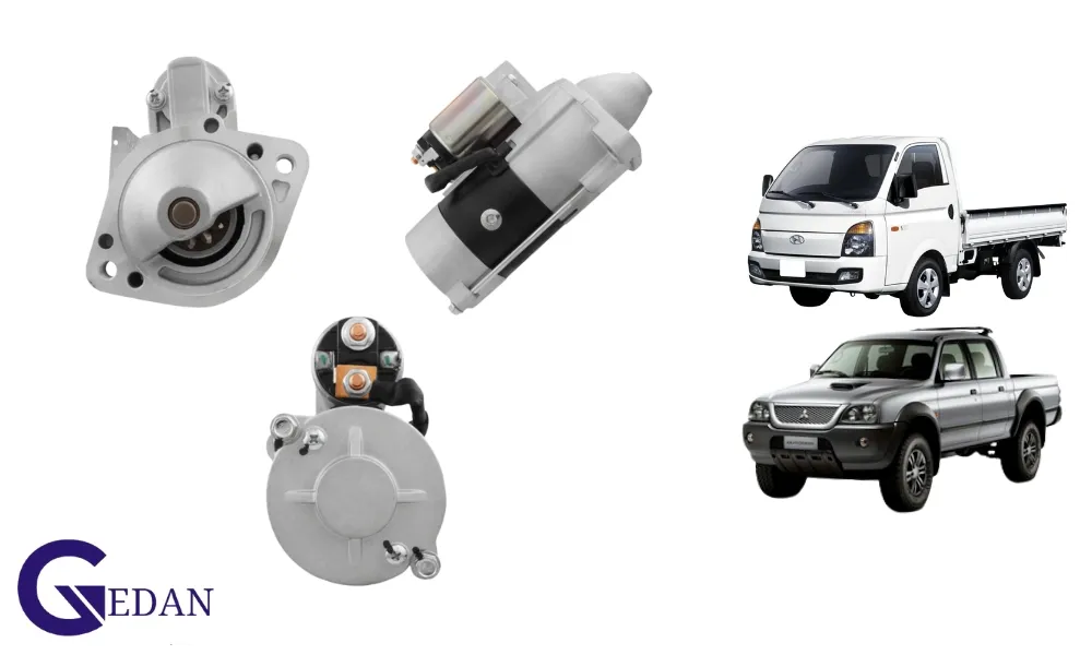 GD 50537 MOTOR DE PARTIDA. KIA BONGO HYNDAI HR 2.5 MITSUBISHI L200 HR SPORT 2.5 12V 10D DELCO