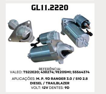 [11.2220] 11.2220 MOTOR DE PARTIDA RANGER , BLAZER 9D
