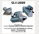 11.2220 MOTOR DE PARTIDA RANGER , BLAZER 9D