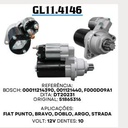 11.4146 MOTOR DE PARTIDA ARGO, DOBLO, TORO, STRADA ,RENEGADE 12V 10D BOSCH