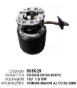 805029 BOB. HONDA MAIOR ALTO 62.5MM COM ESCOVA 12V DENSO