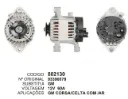 802130 ALTERNADOR GM CORSA, CELTA C/ AR 12V 60A