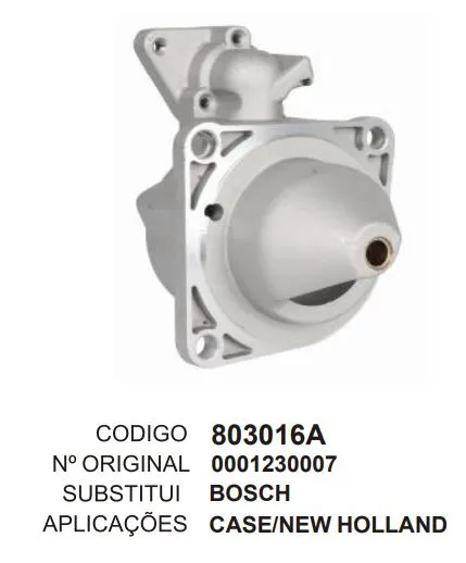 [803016-A] 803016-A MANCAL DIANTEIRO CASE, NEW HOLLAND BOSCH