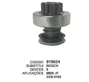 [16.0342] GL 16.0342 BENDIX MBB JF ZEN 105 ( 919024 )