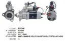 801240 MOTOR DE PARTIDA 39MT CUMMINS VOLVO NAVISTAR CATERPILLAR 140K2 24V 12D DELCO REMY