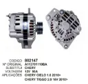 802147 ALT. CHERY CIELO 1.6 2010>, CHERY TIGGO 2.0 16V 2010> 12V 90A