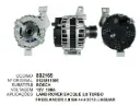 802169 ALTERNADOR LAND ROVER EVOQUE, FREELANDEER 2, JAGUAR 12V 180A BOSCH