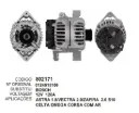 802171 ALTERNADOR VECTRA, ASTRA GM, GM ZAFIRA 2.0 120A 12V BOSCH