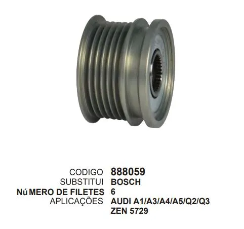 [888059] 888059 POLIA AUDI A1, A3, A4, A5, Q2, Q3 ZEN 5729
